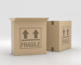 Cardboard Box 3d model