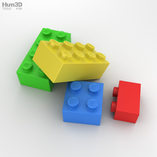 레고 브릭 3D 모델 - 생활과 여가 On Hum3D