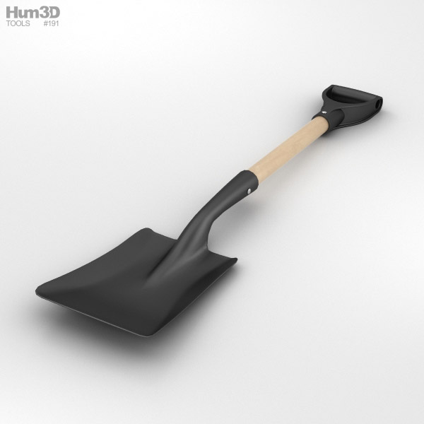 Square Shovel 3D model
