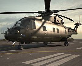 AgustaWestland AW101 Merlin Modelo 3D