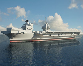 HMS Queen Elizabeth 3D model