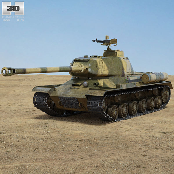 IS-2 3D 모델 