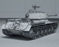 IS-2重型坦克 3D模型