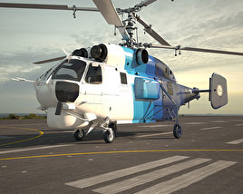Kamov Ka-32 Modelo 3d
