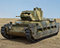 Піхотний танк Матільда ІІ 3D модель
