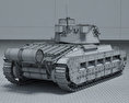 Піхотний танк Матільда ІІ 3D модель
