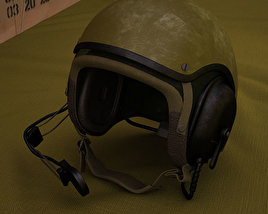 Capacete de tanque americano Modelo 3d