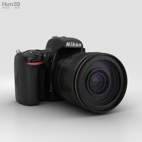 Nikon D750 Modelo 3D