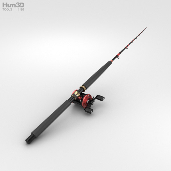 Fishing Rod 3D model