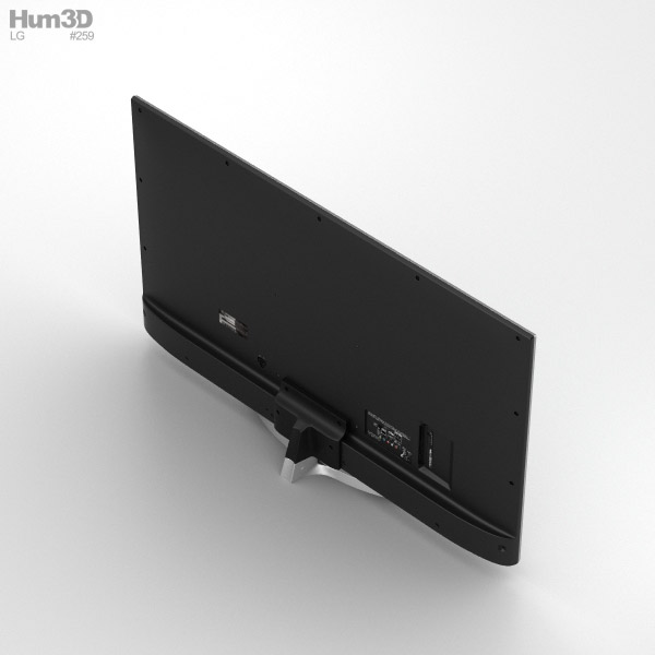 LG HD 4K TV 55UJ701V - Electronics on Hum3D