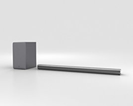 LG SJ6 Soundbar Modello 3D