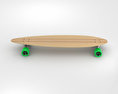 Longboard 3D-Modell