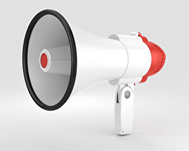 Megaphone 3D model