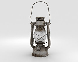 Oil Lamp 3D model