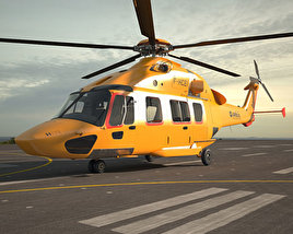 Airbus Helicopters H175 Modello 3D