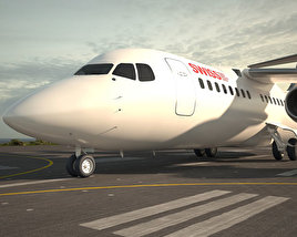 British Aerospace 146 Modelo 3d