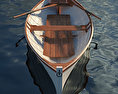 Rowing Boat 3d model