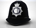 Londoner Polizei Schutzhelm 3D-Modell