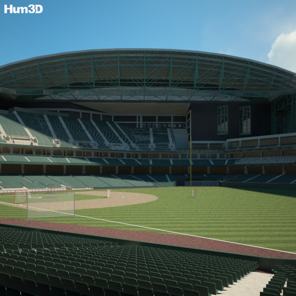 Chase Field 3D model - Architecture on Hum3D