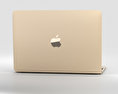 Apple MacBook (2017) Gold 3D 모델 