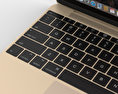 Apple MacBook (2017) Gold 3D-Modell