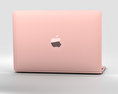 Apple MacBook (2017) Rose Gold 3d model