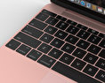 Apple MacBook (2017) Rose Gold Modèle 3d