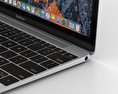Apple MacBook (2017) Silver 3Dモデル