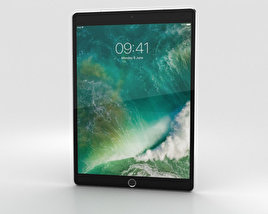 Apple iPad Pro 10.5-inch (2017) Cellular Space Gray 3D model