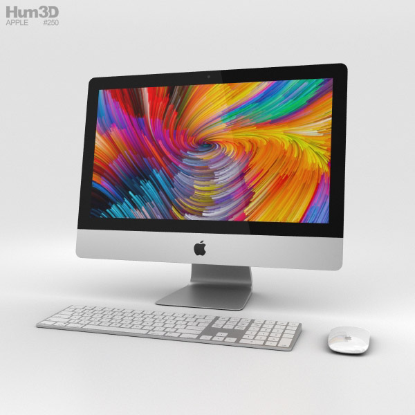 Apple iMac 21.5-inch (2017) Retina 4K 3D-Modell