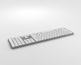 Apple Magic Keyboard with Numeric Keypad 3d model