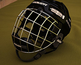 Hockey Helmet 3D model