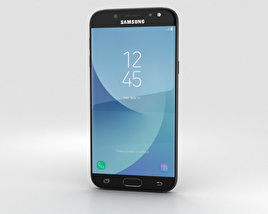 Samsung Galaxy J5 (2017) Schwarz 3D-Modell