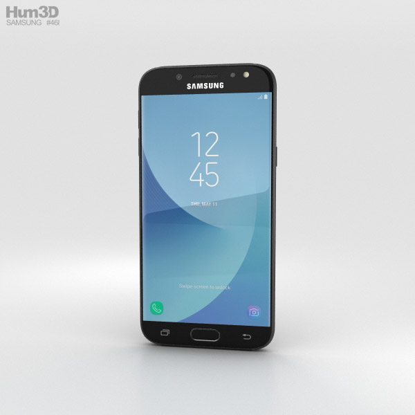 Samsung Galaxy J5 (2017) Negro Modelo 3D