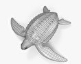 棱皮龜 3D模型
