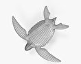 Lederschildkröte 3D-Modell