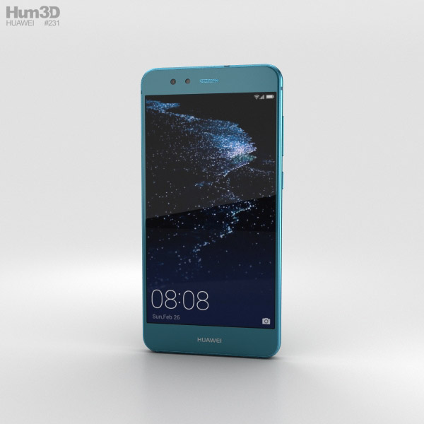 Huawei P10 Lite Sapphire Blue Modelo 3d