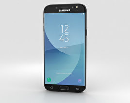 Samsung Galaxy J7 (2017) Preto Modelo 3d