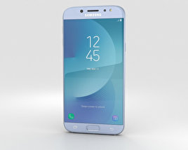 Samsung Galaxy J7 (2017) Blue 3D model