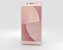 Samsung Galaxy J7 (2017) Pink 3D model
