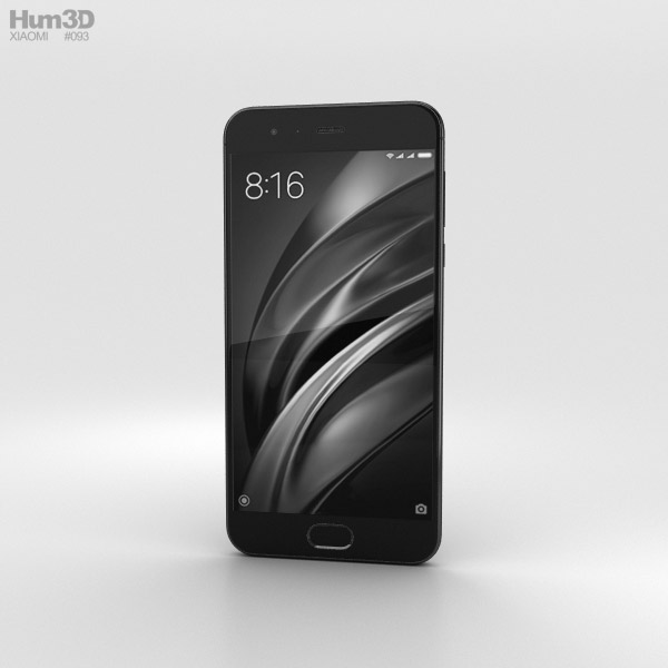Xiaomi Mi 6 Black 3D model
