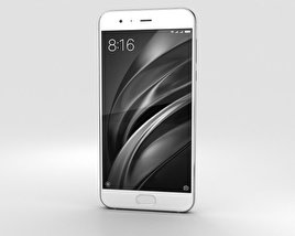 Xiaomi Mi 6 Blanc Modèle 3D