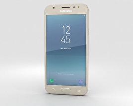 Samsung Galaxy J3 (2017) Gold 3D model
