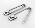 Safety Pins 3d model