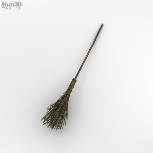 Witch S Broom 3d Model Life And Leisure On Hum3d