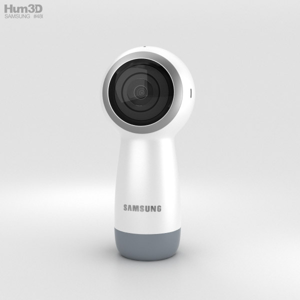 Samsung Gear 360 (2017) 相机 3D模型