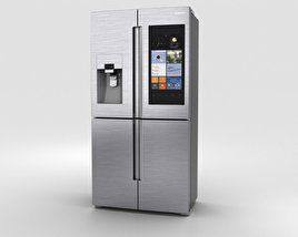 Samsung Smart Hub 冰箱 3D模型