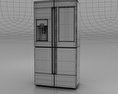 Samsung Smart Hub Холодильник 3D модель