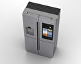 Samsung Smart Hub 냉장고 3D 모델 