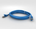 Cable de ethernet Modelo 3D